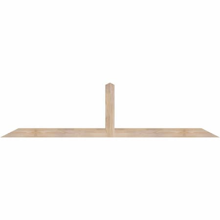 Ekena Millwork Portland Smooth Timber Gable Bracket, Douglas Fir, 84"W x 21"H x 1 1/2"D x 3 1/2"F, 6/12 Pitch GBW084X21X0204POR00SDF